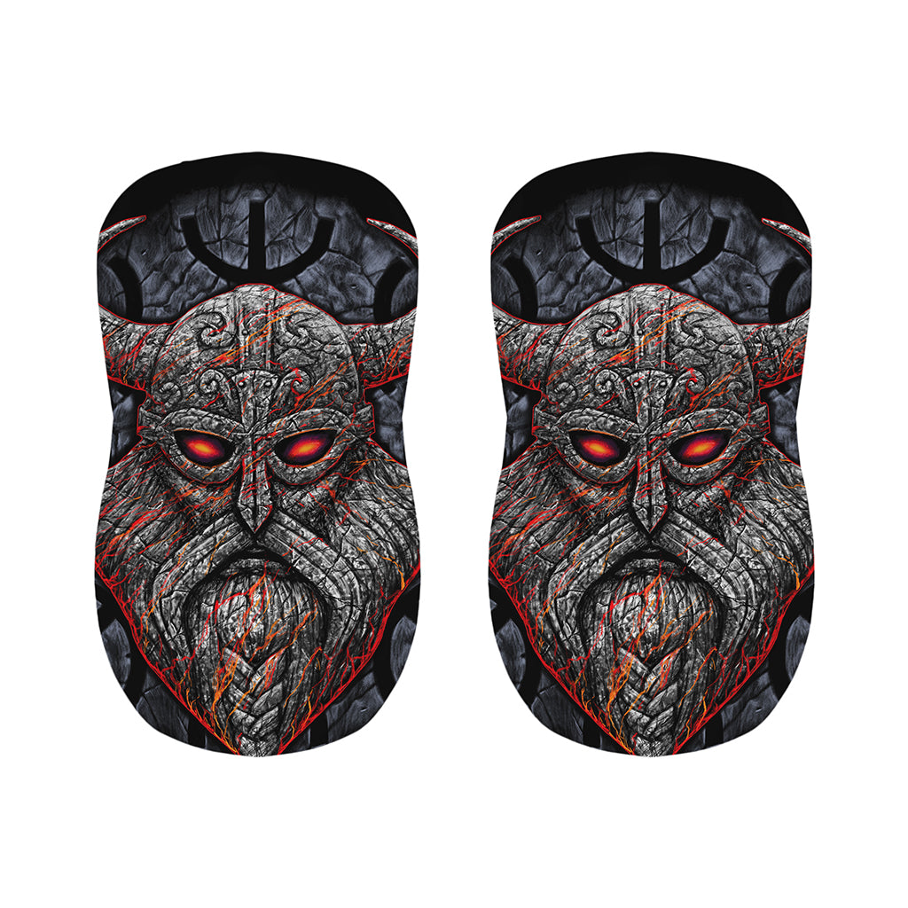 Ancient Viking Norse God Odin Print Bar Stool Covers