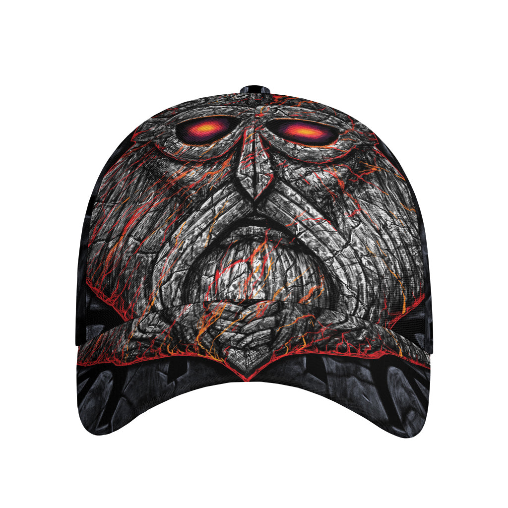 Ancient Viking Norse God Odin Print Baseball Cap