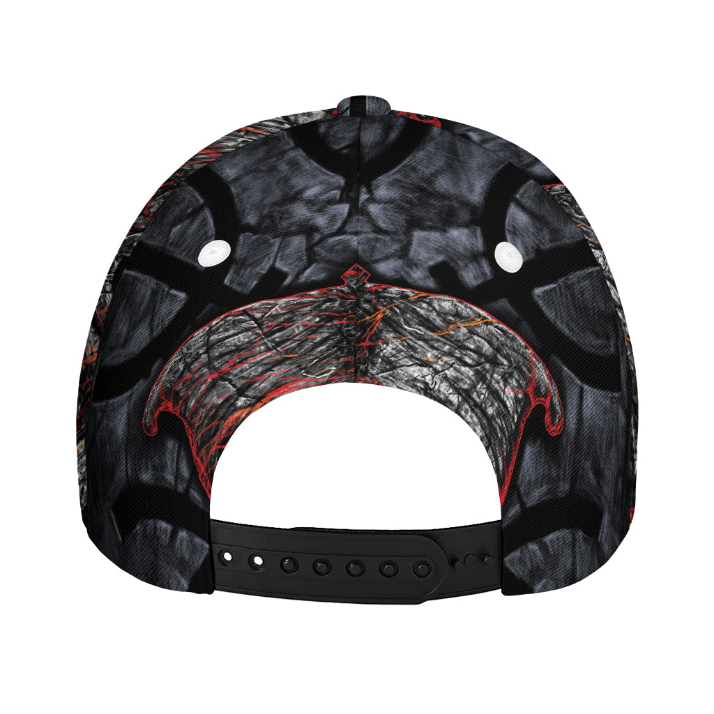 Ancient Viking Norse God Odin Print Baseball Cap