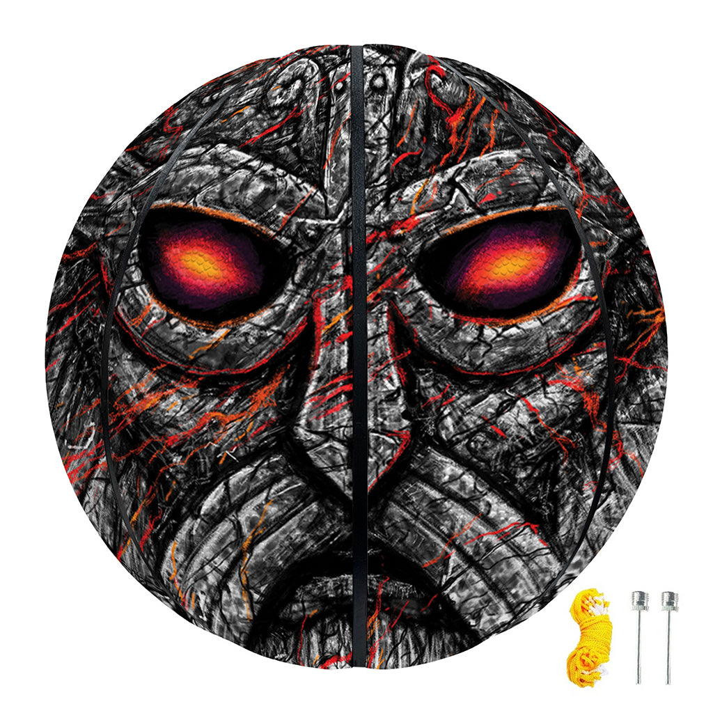 Ancient Viking Norse God Odin Print Basketball
