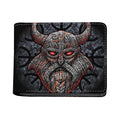 Ancient Viking Norse God Odin Print Bifold Wallet