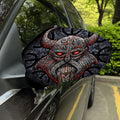 Ancient Viking Norse God Odin Print Car Side Mirror Covers