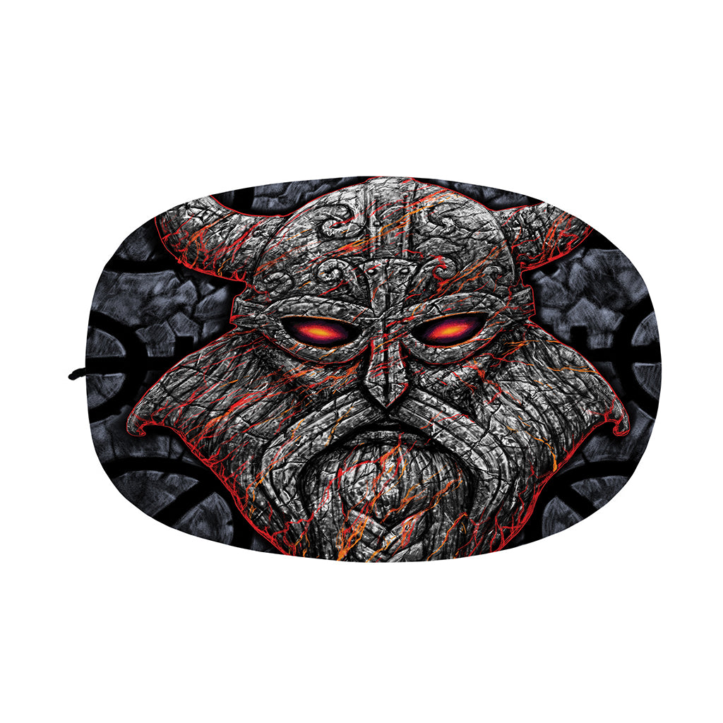Ancient Viking Norse God Odin Print Car Side Mirror Covers