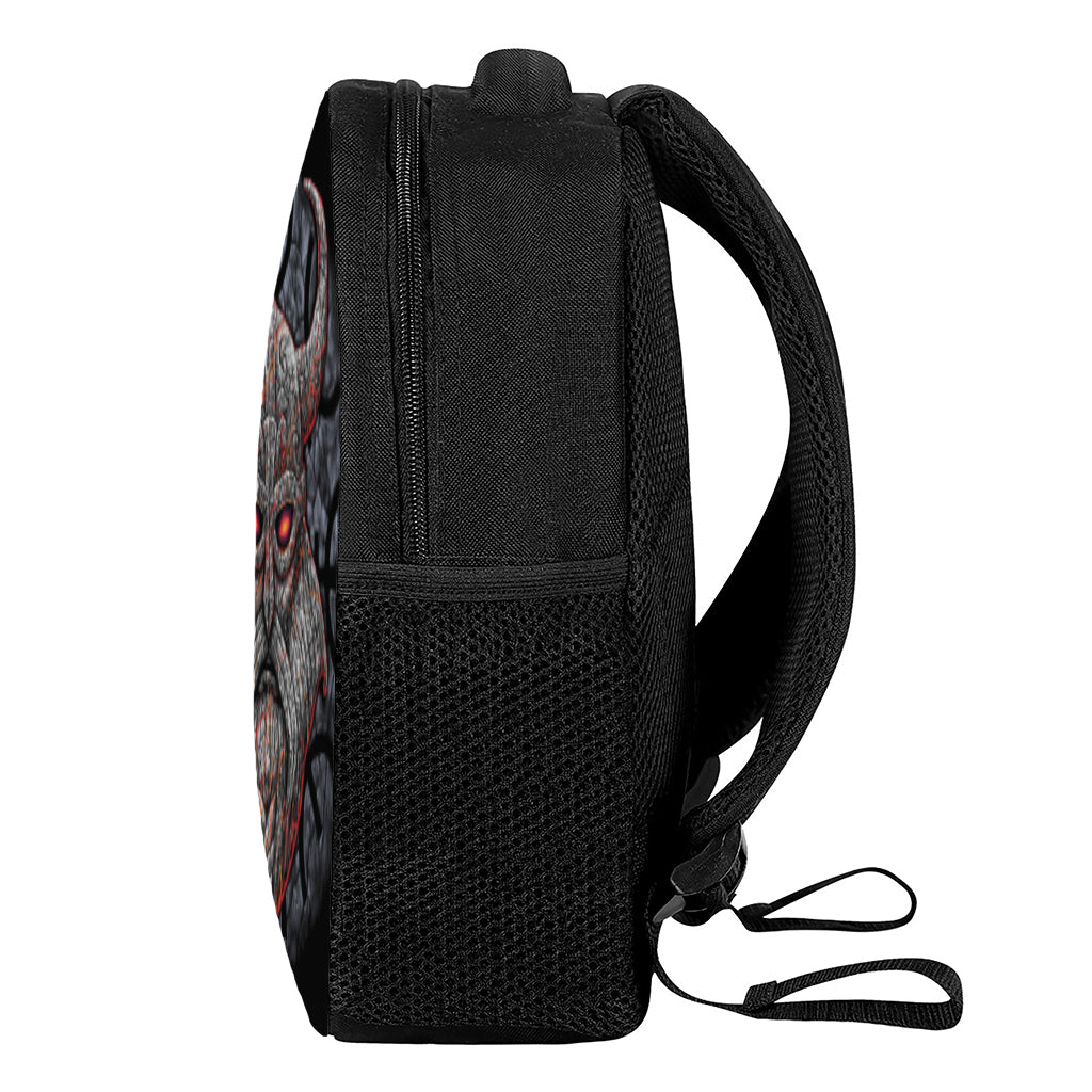 Ancient Viking Norse God Odin Print Casual Backpack