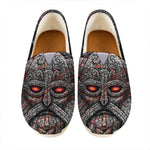 Ancient Viking Norse God Odin Print Casual Shoes