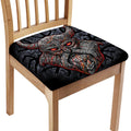 Ancient Viking Norse God Odin Print Chair Cushion Cover