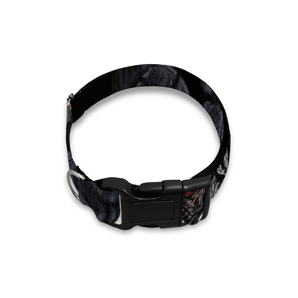 Ancient Viking Norse God Odin Print Dog Collar
