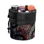 Ancient Viking Norse God Odin Print Drawstring Makeup Bag