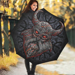 Ancient Viking Norse God Odin Print Foldable Umbrella