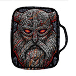 Ancient Viking Norse God Odin Print Front Pocket Bible Bag