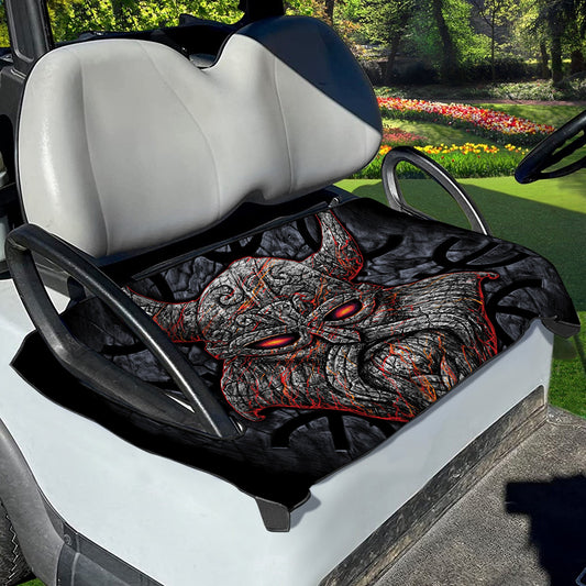 Ancient Viking Norse God Odin Print Golf Cart Seat Cover