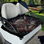 Ancient Viking Norse God Odin Print Golf Cart Seat Cover