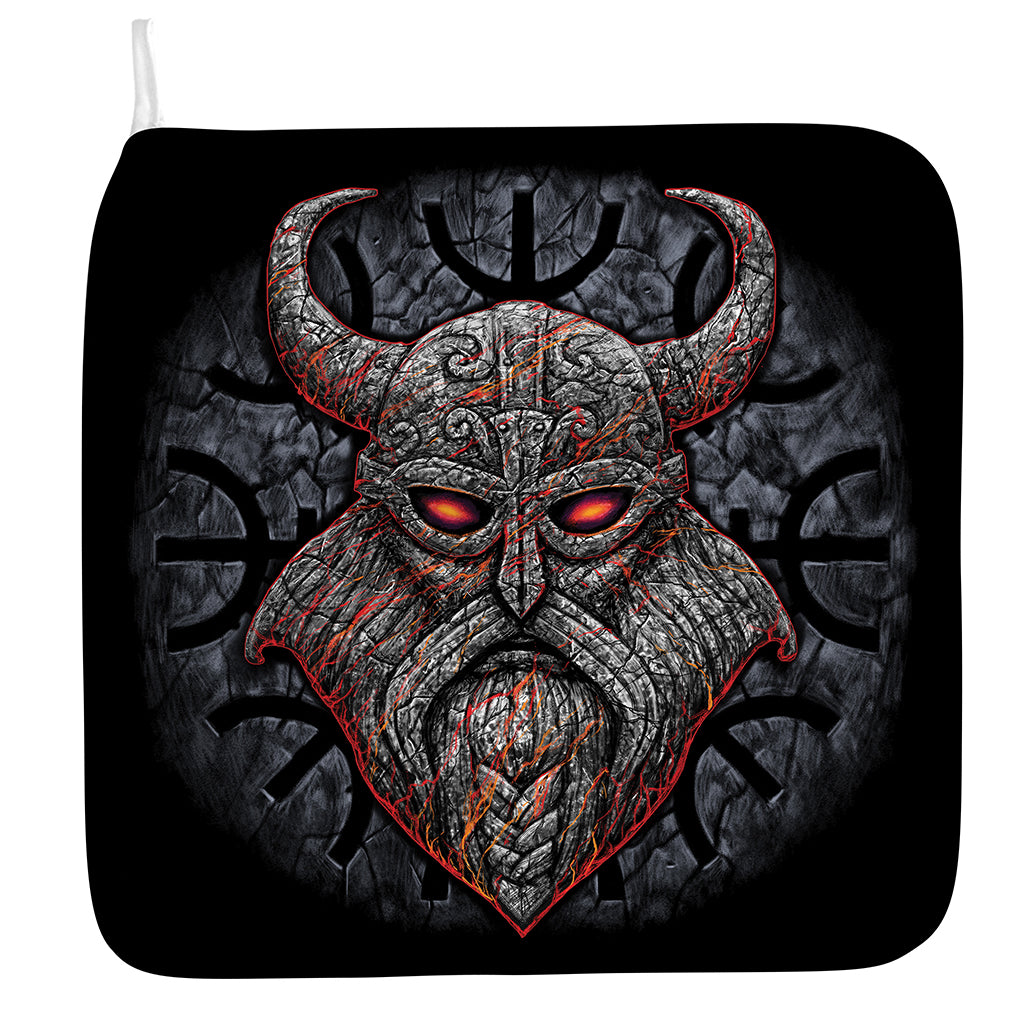 Ancient Viking Norse God Odin Print Hand Towel