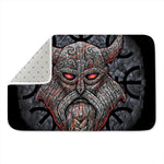 Ancient Viking Norse God Odin Print Indoor Door Mat