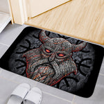 Ancient Viking Norse God Odin Print Indoor Door Mat