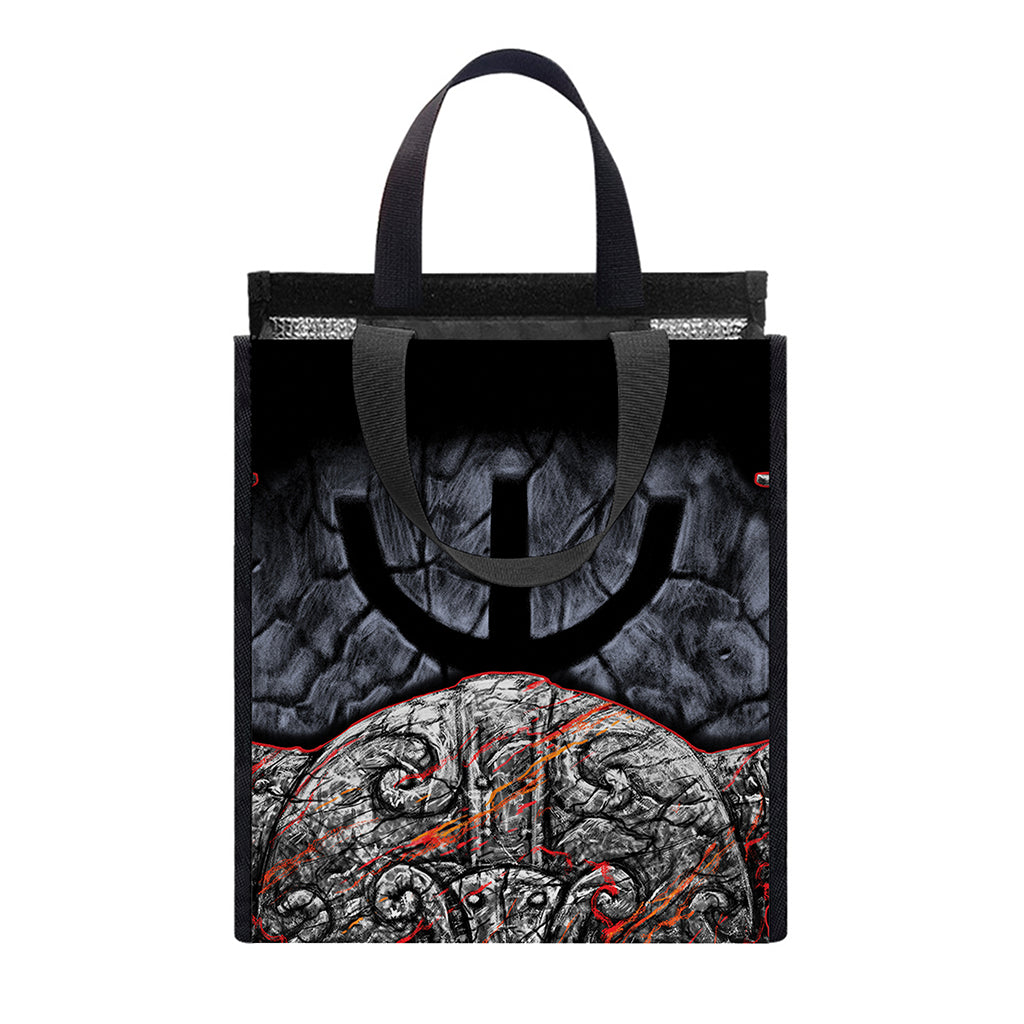 Ancient Viking Norse God Odin Print Insulated Lunch Tote