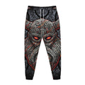 Ancient Viking Norse God Odin Print Jogger Pants