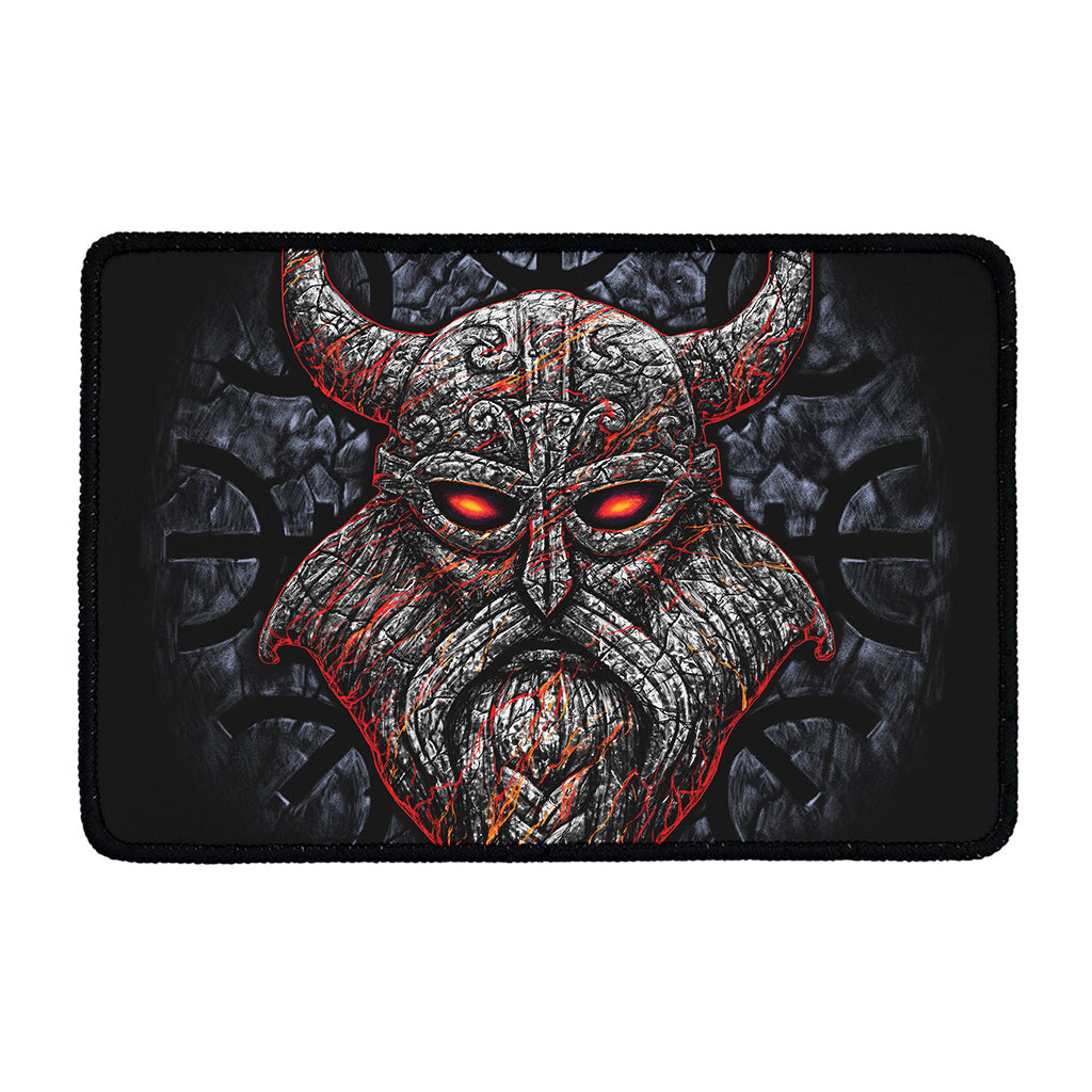 Ancient Viking Norse God Odin Print Kitchen Mat
