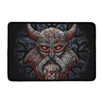 Ancient Viking Norse God Odin Print Kitchen Mat