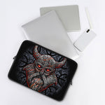 Ancient Viking Norse God Odin Print Laptop Sleeve