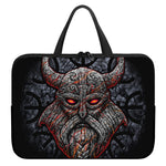 Ancient Viking Norse God Odin Print Laptop Sleeve With Handle