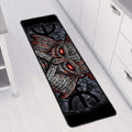 Ancient Viking Norse God Odin Print Long Kitchen Mat