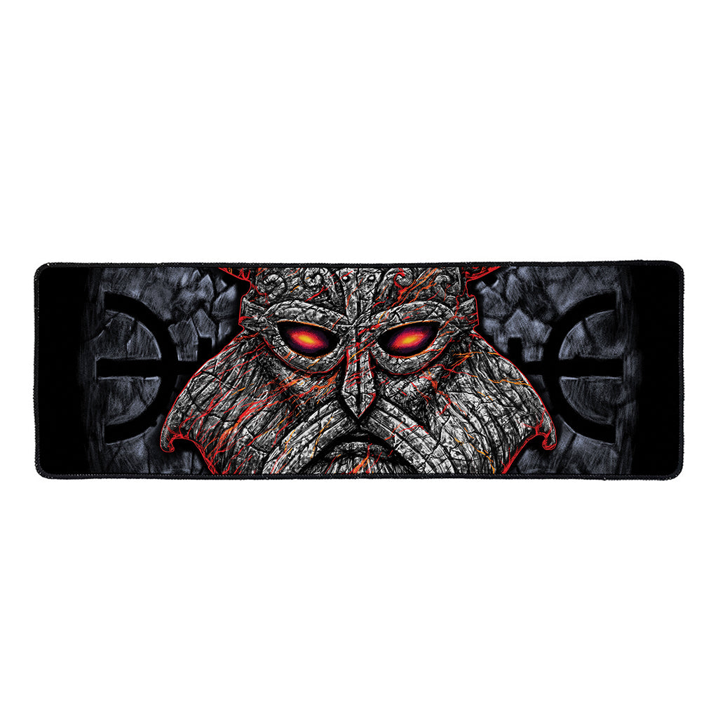 Ancient Viking Norse God Odin Print Long Kitchen Mat