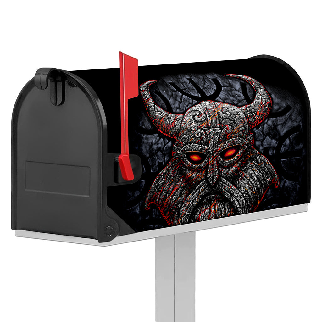 Ancient Viking Norse God Odin Print Mailbox Cover