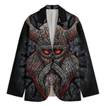 Ancient Viking Norse God Odin Print Men's Blazer