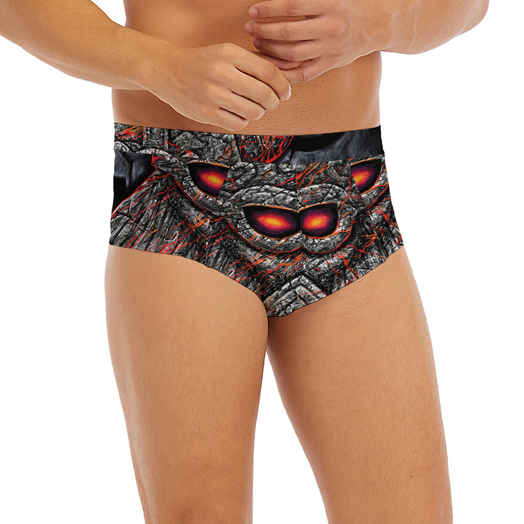 Ancient Viking Norse God Odin Print Men's Briefs