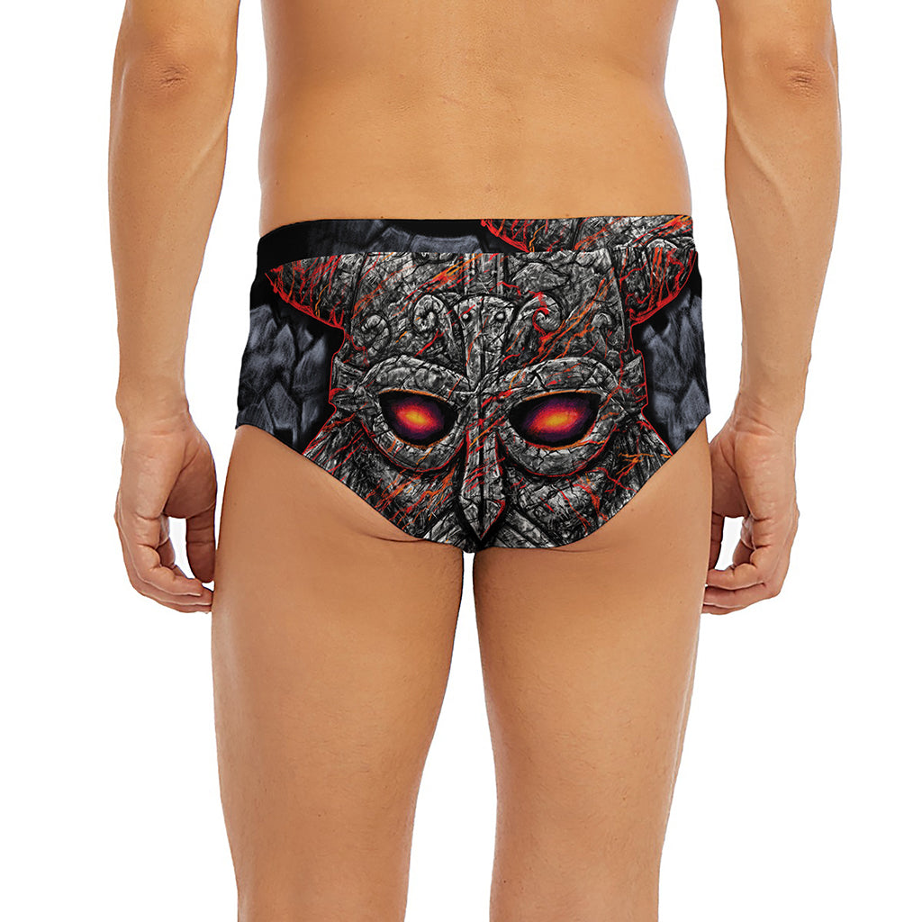 Ancient Viking Norse God Odin Print Men's Briefs