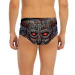 Ancient Viking Norse God Odin Print Men's Briefs