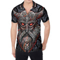 Ancient Viking Norse God Odin Print Men's Shirt