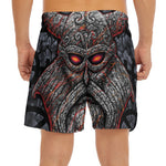 Ancient Viking Norse God Odin Print Men's Split Running Shorts