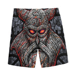 Ancient Viking Norse God Odin Print Men's Sports Shorts
