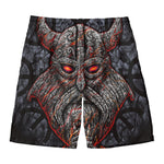 Ancient Viking Norse God Odin Print Men's Swim Trunks