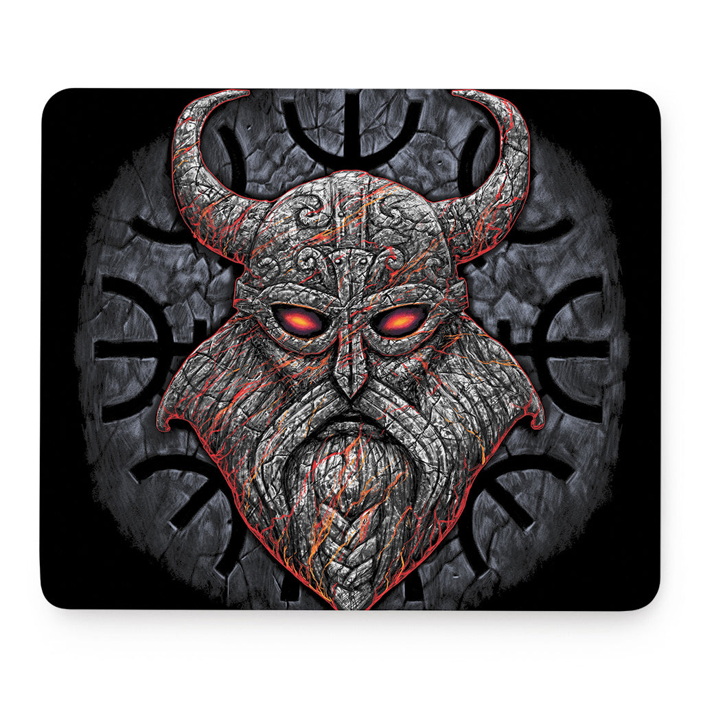 Ancient Viking Norse God Odin Print Mouse Pad