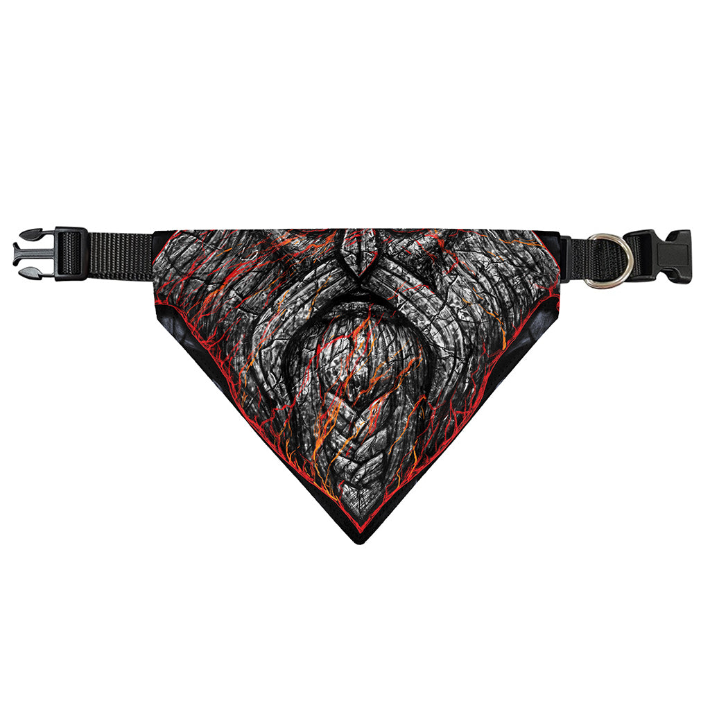 Ancient Viking Norse God Odin Print Over The Collar Dog Bandana