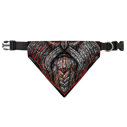 Ancient Viking Norse God Odin Print Over The Collar Dog Bandana