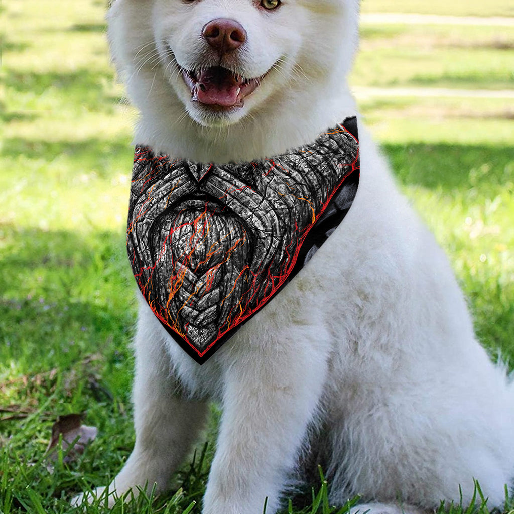 Ancient Viking Norse God Odin Print Over The Collar Dog Bandana