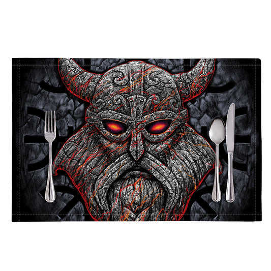 Ancient Viking Norse God Odin Print Placemat