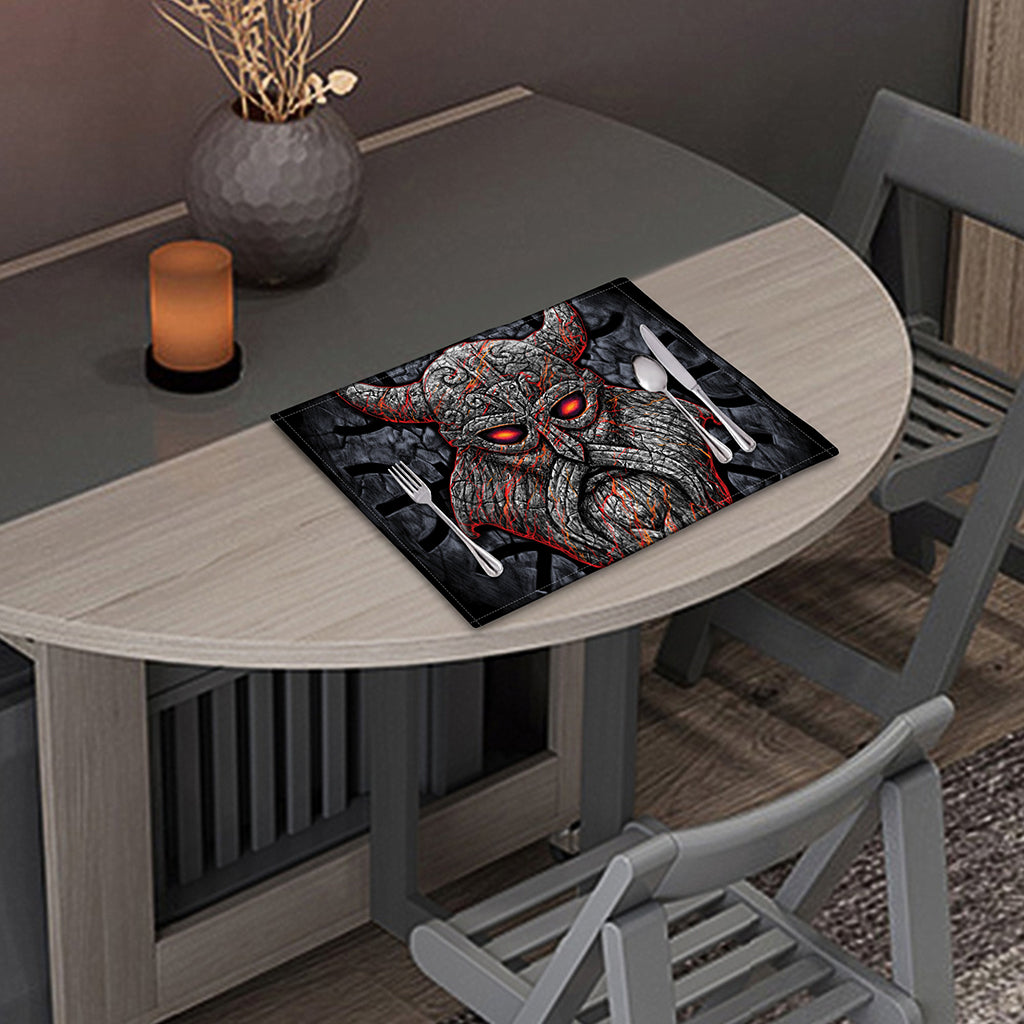 Ancient Viking Norse God Odin Print Placemat
