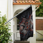 Ancient Viking Norse God Odin Print Polyester Flag