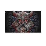 Ancient Viking Norse God Odin Print Polyester Flag