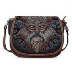 Ancient Viking Norse God Odin Print Saddle Bag