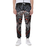 Ancient Viking Norse God Odin Print Scuba Joggers