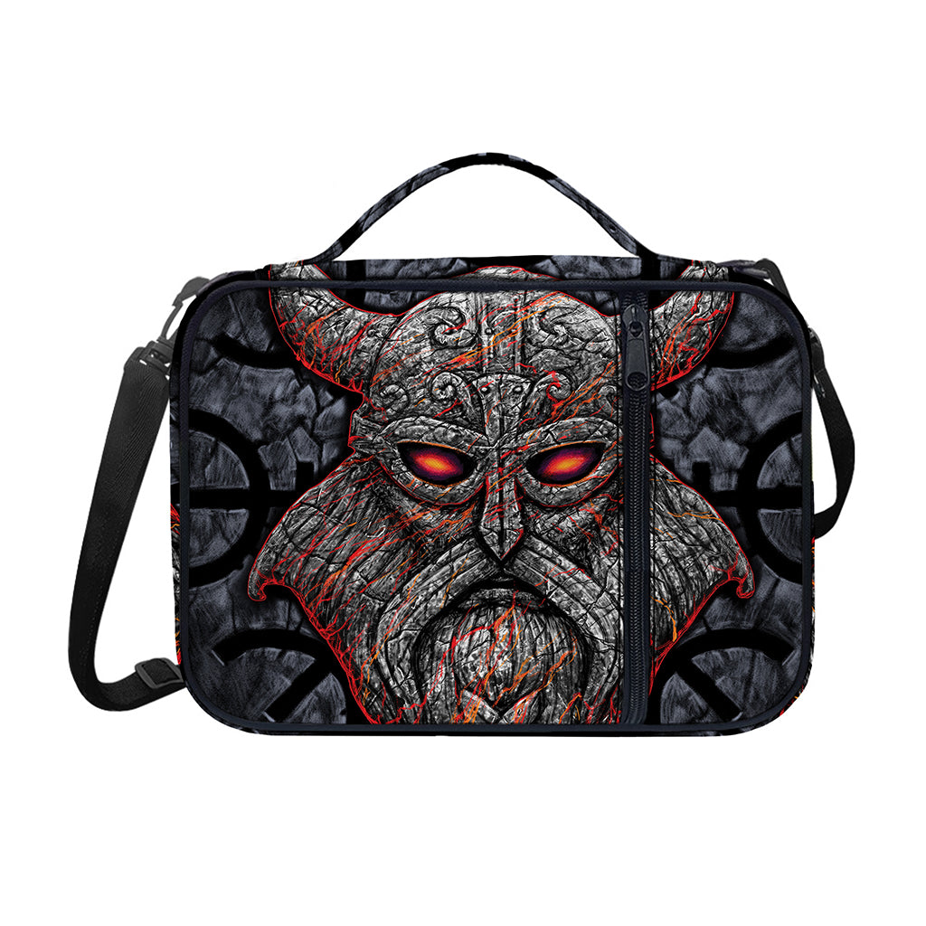 Ancient Viking Norse God Odin Print Shoulder Strap Bible Bag