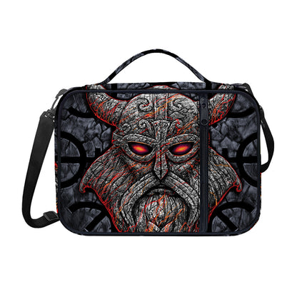 Ancient Viking Norse God Odin Print Shoulder Strap Bible Bag