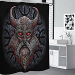 Ancient Viking Norse God Odin Print Shower Curtain