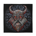 Ancient Viking Norse God Odin Print Silk Bandana